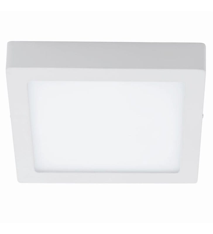 Plafon Fueva1 30cm biały kwadratowy LED barwa biała ciepła do kuchni - DOSTĘPNA OD RĘKI