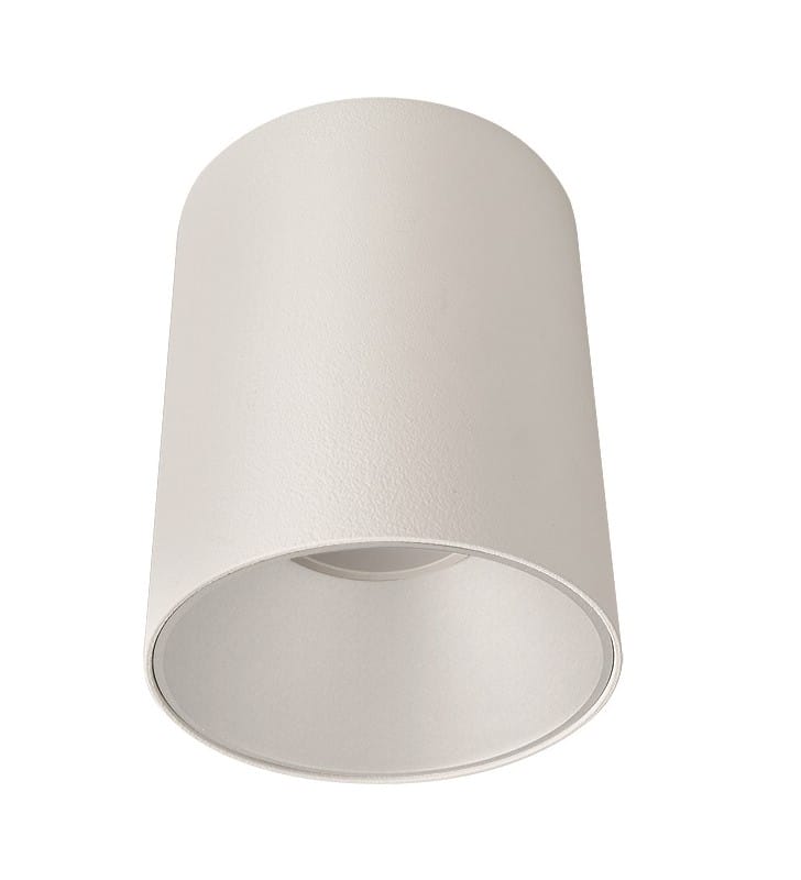 Biała nieruchoma oprawa natynkowa downlight Eye Tone do salonu sypialni jadalni na hol korytarz przedpokój