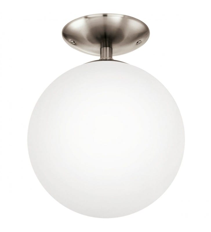 Lampa sufitowa Rondo szklana kula opal mat o średnicy 25cm - DOSTĘPNA OD RĘKI