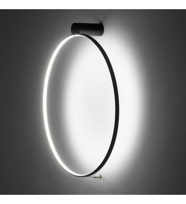 60cm LEDowa minimalistyczna lampa ścienno sufitowa do salonu Circolo 4000K