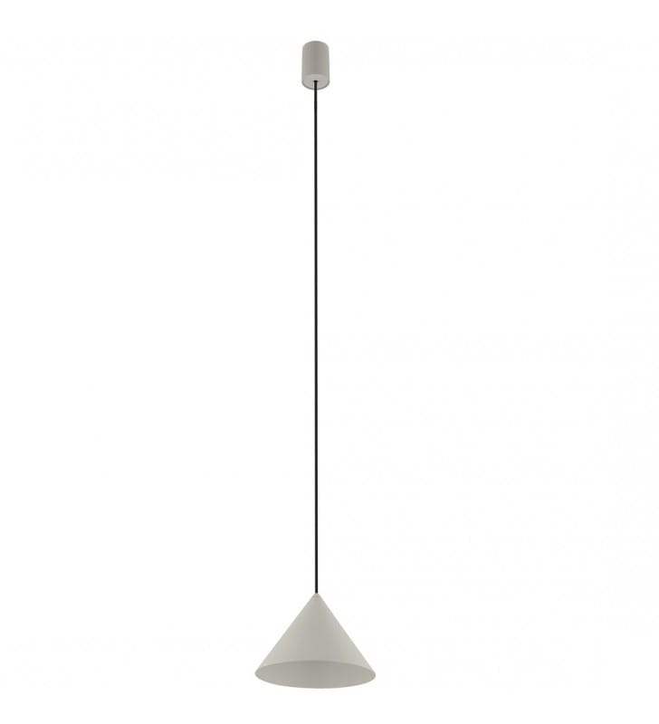 Lampa wisząca Zenith 20cm z metalu klosz stożek styl nowoczesny